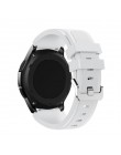 Silikonowy pasek do zegarków do Samsung Gear S3 Classic Frontier 22mm żel krzemionkowy pasek do zegarków S 3 pasek sportowy bran