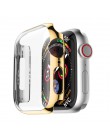 Pokrowiec na PC do Apple Watch band 5 4 3 pokrowiec na osłonę ekranu 42mm 44mm 38mm 40mm seria 5 4 3 ochraniacz ramy skorupy
