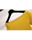 Kobiety lato T koszula 2-sztuka zestaw Off ramię podstawowe koszulki + wysoka talia liść drukuj spódnica zestawy moda garnitur z
