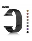 Milanese loop band na pasek do apple watch pasek 38mm 40mm na iwatch 5/4/3/2/1 42mm 44mm bransoleta ze stali nierdzewnej wrist w