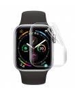 Pełna ochrona hydrożelowe folia do apple osłona na szybkę zegarka 42mm 44mm 40mm 38mm iwatch 5 4 3 2 1 filmów nie hartowane szkł