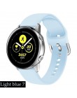 Do zegarka Samsung Galaxy 46mm 42mm aktywny 2 pasek 20mm 22mm biegów s3 amazfit bip watchband akcesoria Galaxy bransoletka do ze