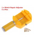 Narzędzia do zegarków Watch Band Remover Adjuster Watch Link do pasków zegarmistrz szpilki profesjonalny zegarek naprawa Horloge