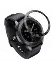 Stal do Samsung Galaxy Watch 42MM/46MM/Gear S3 Frontier pierścień Bezel klej Anti Scratch metalowa pokrywa inteligentny zegarek 