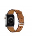 Podwójna opaska na zegarek z jabłkami seria 5 4 3 2 pasek na zegarek iWatch Pulseira Smart Watch skórzana pętla 38mm/40mm /42mm/
