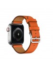 Podwójna opaska na zegarek z jabłkami seria 5 4 3 2 pasek na zegarek iWatch Pulseira Smart Watch skórzana pętla 38mm/40mm /42mm/
