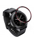 Stal do Samsung Galaxy Watch 42MM/46MM/Gear S3 Frontier pierścień Bezel klej Anti Scratch metalowa pokrywa inteligentny zegarek 