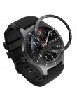 Stal do Samsung Galaxy Watch 42MM/46MM/Gear S3 Frontier pierścień Bezel klej Anti Scratch metalowa pokrywa inteligentny zegarek 