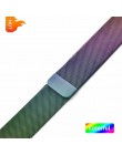 Milanese Loop pasek do zegarka pasek do zegarka Apple Watch do serii iwatch 5/4/3/2/1 44mm/40mm 42mm/38mm bransoleta ze stali ni