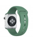 Miękka opaska silikonowa do zegarka Apple watch 5 4 3 2 1 42mm 38mm wymienić bransoletka pasek do zegarka 44mm dla iwatch 4 3 2 