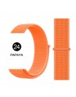 Opaska na Apple Watch seria 3/2/1 38MM 42MM Nylon miękki oddychający pasek zamienny Sport pętla na iwatch seria 4 5 40MM 44MM