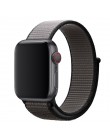 Sport pasek do pętli na pasek do Apple watch 42mm 38mm 44mm 40mm utkany nylon correa iwatch 4 3 2 bransoletka zegarka Apple watc