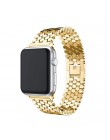 Pasek na pasek do Apple watch 4 5 iwatch 44mm 40mm 42mm 38mm apple watch 5 4 3 2 1 akcesoria ze stali nierdzewnej correa bransol