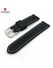 AOOW Generic Watchband zegarek z gumy silikonowej paski wodoodporne 20mm 22mm 24mm 26mm zegarki pasek