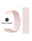 Opaska na Apple Watch seria 3/2/1 38MM 42MM Nylon miękki oddychający pasek zamienny Sport pętla na iwatch seria 4 5 40MM 44MM