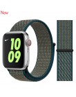 Sport pasek do pętli na pasek do Apple watch 42mm 38mm 44mm 40mm utkany nylon correa iwatch 4 3 2 bransoletka zegarka Apple watc