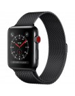 Milanese Loop bransoletka ze stali nierdzewnej pasek do Apple Watch seria 1 2 3 42mm 38mm taśma metalowa do iwatch 4 5 40mm 44mm