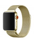 Milanese Loop bransoletka ze stali nierdzewnej pasek do Apple Watch seria 1 2 3 42mm 38mm taśma metalowa do iwatch 4 5 40mm 44mm