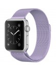 Milanese Loop bransoletka ze stali nierdzewnej pasek do Apple Watch seria 1 2 3 42mm 38mm taśma metalowa do iwatch 4 5 40mm 44mm