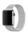 Milanese Loop bransoletka ze stali nierdzewnej pasek do Apple Watch seria 1 2 3 42mm 38mm taśma metalowa do iwatch 4 5 40mm 44mm