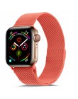 Milanese Loop bransoletka ze stali nierdzewnej pasek do Apple Watch seria 1 2 3 42mm 38mm taśma metalowa do iwatch 4 5 40mm 44mm