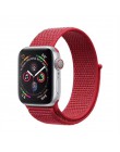 Sport pasek do pętli na pasek do apple watch 5 4 44mm 40mm iWatch 3 2 1 zespół 42mm 38mm Correa Nylon bransoletka na rękę zegare