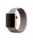 Sport pasek do pętli na pasek do apple watch 5 4 44mm 40mm iWatch 3 2 1 zespół 42mm 38mm Correa Nylon bransoletka na rękę zegare