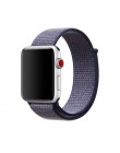 Sport pasek do pętli na pasek do apple watch 5 4 44mm 40mm iWatch 3 2 1 zespół 42mm 38mm Correa Nylon bransoletka na rękę zegare