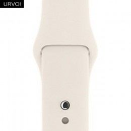 URVOI opaska sportowa dla apple watch serii 5 4 3 2 1 z pin i na rzep silikonowy pasek do iwatch wymiana 2020 wiosna nowy