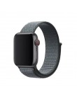 Sport pasek do pętli na pasek do apple watch 5 4 44mm 40mm iWatch 3 2 1 zespół 42mm 38mm Correa Nylon bransoletka na rękę zegare