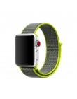 Sport pasek do pętli na pasek do apple watch 5 4 44mm 40mm iWatch 3 2 1 zespół 42mm 38mm Correa Nylon bransoletka na rękę zegare