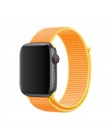 Sport pasek do pętli na pasek do apple watch 5 4 44mm 40mm iWatch 3 2 1 zespół 42mm 38mm Correa Nylon bransoletka na rękę zegare