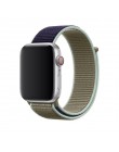 Sport pasek do pętli na pasek do apple watch 5 4 44mm 40mm iWatch 3 2 1 zespół 42mm 38mm Correa Nylon bransoletka na rękę zegare