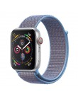 Nylonowy pasek na pasek do apple watch serii 5 42mm iwatch 44mm pasek 38 mm 40mm iwatch sreies 4 3 2 bransoletka pulseira pasek 