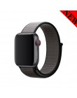 Z paskiem sportowym dla pasek do Apple Watch 4 3 44mm 42mm 38mm 40mm iwatch pas 5/4 /3/2/1 bransoletka dwuwarstwowy nylonowy spl