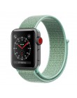 Nylonowy pasek na pasek do apple watch serii 5 42mm iwatch 44mm pasek 38 mm 40mm iwatch sreies 4 3 2 bransoletka pulseira pasek 