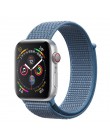 Nylonowy pasek na pasek do apple watch serii 5 42mm iwatch 44mm pasek 38 mm 40mm iwatch sreies 4 3 2 bransoletka pulseira pasek 