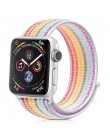 Nylonowy pasek na pasek do apple watch serii 5 42mm iwatch 44mm pasek 38 mm 40mm iwatch sreies 4 3 2 bransoletka pulseira pasek 