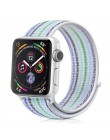 Nylonowy pasek na pasek do apple watch serii 5 42mm iwatch 44mm pasek 38 mm 40mm iwatch sreies 4 3 2 bransoletka pulseira pasek 