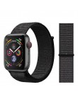 Pętli utkany nylon pasek na pasek do apple watch 42mm 38mm sport tkanina nylonowa bransoletka 44mm 40mm iwatch 5/4/3/2 pasek do 