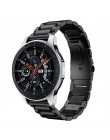 22mm szerokość uniwersalny pasek ze stali nierdzewnej do zegarka Samsung Galaxy 46mm /Gear S3 Classic/S3 Frontier pasek do zegar