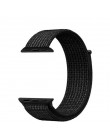 Pętli utkany nylon pasek na pasek do apple watch 42mm 38mm sport tkanina nylonowa bransoletka 44mm 40mm iwatch 5/4/3/2 pasek do 