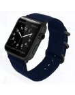 Eastar gorący bubel nylonowy pasek do zegarka na pasek do apple watch seria 4/3/2/1 Sport skórzana bransoletka 42 mm 38 mm pasek