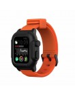 Wodoodporna obudowa dla pasek do apple watch 4 zespoły iwatch 42mm silikonowy pasek 44mm 40mm bransoletka pulseira akcesoria do 