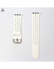 Lebanda opaska sportowa do zegarka Apple Watch 5/4/3/2/1 pasek do iwatch pasek silikonowy, miękkie, oddychające, w celu uzyskani