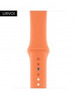 URVOI opaska sportowa do zegarka Apple Watch series 5 4 3 2 1 silikonowy pasek na iWatch 44m pin i na rzep kolorowe wymiana kakt