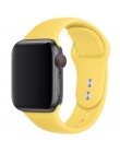 Silikonowy pasek na pasek do Apple watch Apple zegarek 4 pasek 44mm 40mm 5 3 pasek do iwatch 42mm 38mm bransoletka Watchband akc