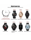 22 20mm dla Samsung Gear sport S2 S3 klasyczny zespół huami amazfit gtr bip pasek huawei GT 2 42 46mm galaxy zegarek aktywny 40m