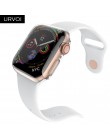 URVOI wyczyść etui do Apple Watch series 54 321 plastikowa osłona ekranu do iWatch 38 42 40 44mm slim fit ultra-cienka ramka