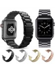 Paski ze stali nierdzewnej dla pasek do apple watch pasek iwatch metalowe złącze do paska zegarka 38mm 40mm 42mm 44mm bransoletk